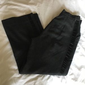 Grey Dolce & Gabbana High-Waist Trousers